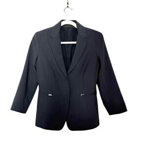 The Row Wool Blazer in Black Size 4